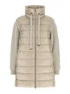 Herno Resort Down Jacket In Neutral
