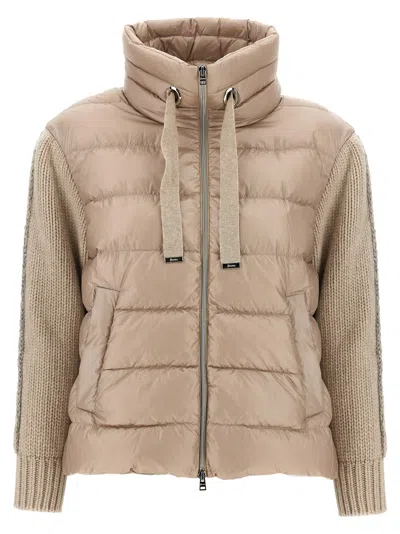 Herno Resort Down Jacket In Brown