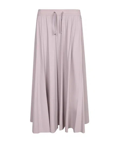 HERNO RESORT DRAWSTRING MIDI SKIRT