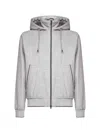 Herno Resort Grey Cashmere Silk Resort Jacket In Gray