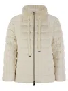 Herno Resort Hood In Dusty Velvet