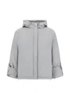 Herno Grey Polyamide Elastane Travel Jacket In Gray