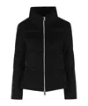 Herno Short Velvet Down Jacket Clothing