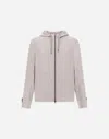 Herno Resort Jacket In New Linen In Neutral