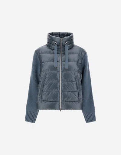 Herno Resort Jacket In Nylon Ultralight & Knit