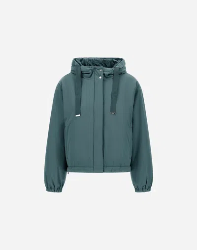 Herno Resort Jacket In Travel Nylon Ponente