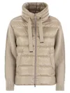 Herno Women Resort Jacket In Ultralight Nylon And Mesh In Multi