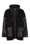 Herno Resort Jacket In Wool And Ultralight Nylon