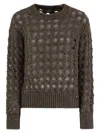 Herno Resort Jumper In Alpaca And Wool In Black