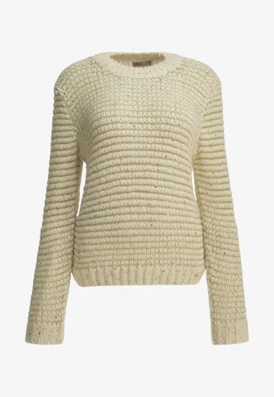 HERNO RESORT KNITTED ALPACA SWEATER