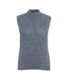 Herno Resort Waistcoat In Nevegal In Avio