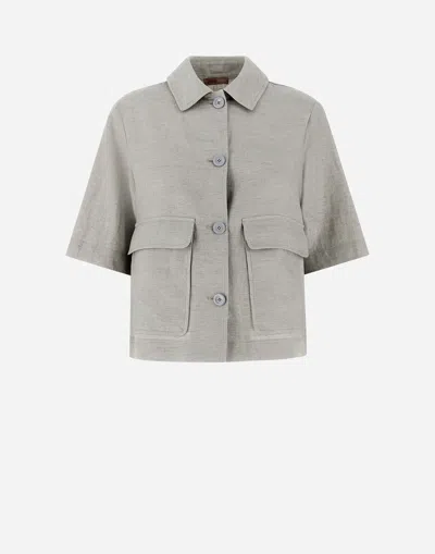 Herno ニュー リノ ルレックス Resort シャツ In Light Grey