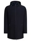 Herno Resort Parka In Travel Nylon Ponente In Multi