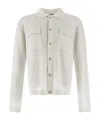 Herno Resort Long Sleeved Buttoned Shirt In White