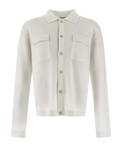 Herno Resort Long Sleeved Buttoned Shirt In White
