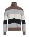 Herno Resort Man Cardigan Light Grey Size 38 Virgin Wool, Cashmere