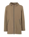 Herno Resort Man Jacket Military Green Size 44 Polyamide, Elastane In Brown