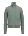 Herno Resort Man Jacket Sage Green Size 36 Polyamide, Elastane, Virgin Wool