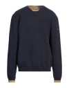 Herno Resort Man Sweatshirt Midnight Blue Size 44 Cotton