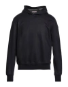Herno Resort Man Sweatshirt Midnight Blue Size 46 Virgin Wool, Polyamide, Elastane, Polyester In Black