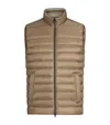 Herno Resort Padded Down Gilet In Brown