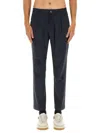 Herno Pantaloni Trousers In Black