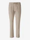 Herno Resort Pants By Light In Brown