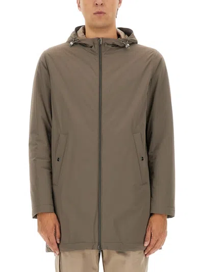 Herno Resort Parka In Gray