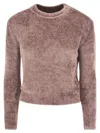 Herno Resort Pullover In Chenille Knit