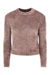 Herno Resort Pullover In Chenille Knit