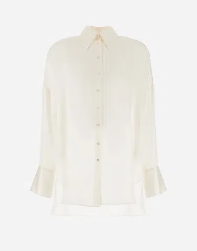 Herno エバービスコース Resort シャツ In White