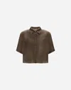 Herno Resort Shirt In New Linen