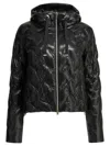 Herno "resort" Short Down Jacket In Black