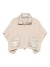Herno Resort Short-sleeve Poncho