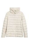 Herno Resort Silk & Cashmere Water Repellent Down Jacket In Neutral