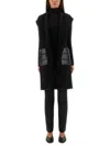Herno Resort Sleeve Made Of Warmy And Ultralight Nylon In Black