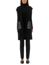 Herno Resort Sleeve Made Of Warmy And Ultralight Nylon Jacket In Black