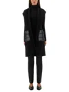 Herno Resort Sleeve Made Of Warmy And Ultralight Nylon Jacket In Black