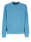 Herno Flap-pocket Detailed Crewneck Sweatshirt In Blue