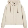 Herno Resort Travel Nylon Ponente Packable Hooded Jacket In Neutral