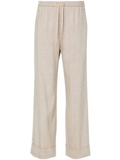 Herno Resort Trousers In Grey