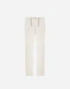 Herno Resort Trousers In Cashmere Silk In White