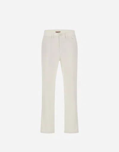 Herno Resort Trousers In Cotton Feel
