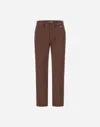 Herno Resort Trousers In Cotton Feel