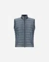 Herno Resort Vest In Nylon Ultralight In Blue