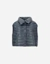 Herno Resort Vest In Nylon Ultralight In Blue