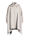 Herno Resort Woman Coat Beige Size 10 Cotton, Polyamide, Viscose In Animal Print