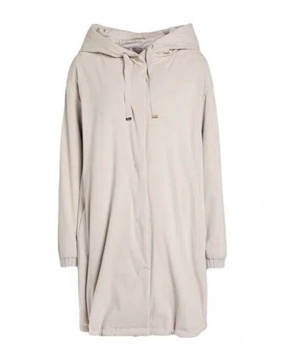 Herno Resort Woman Coat Beige Size 10 Polyester, Elastane, Acrylic, Wool In Neutral