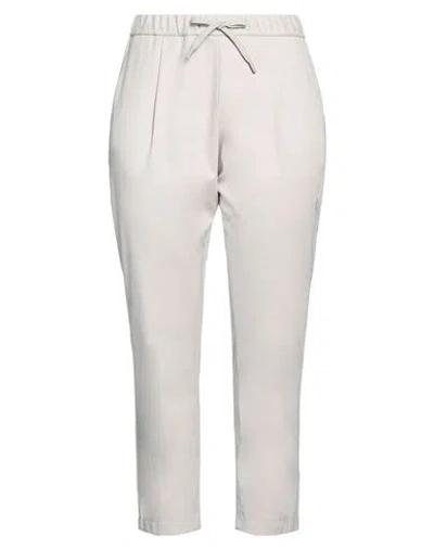 Herno Resort Woman Pants Beige Size L Polyester, Elastane In Neutral