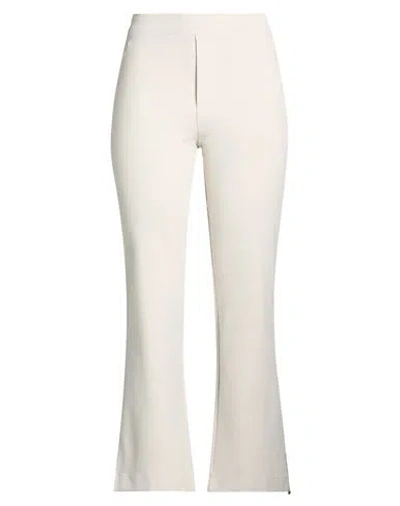 Herno Resort Woman Pants Cream Size 10 Viscose, Polyamide, Polyurethane In White